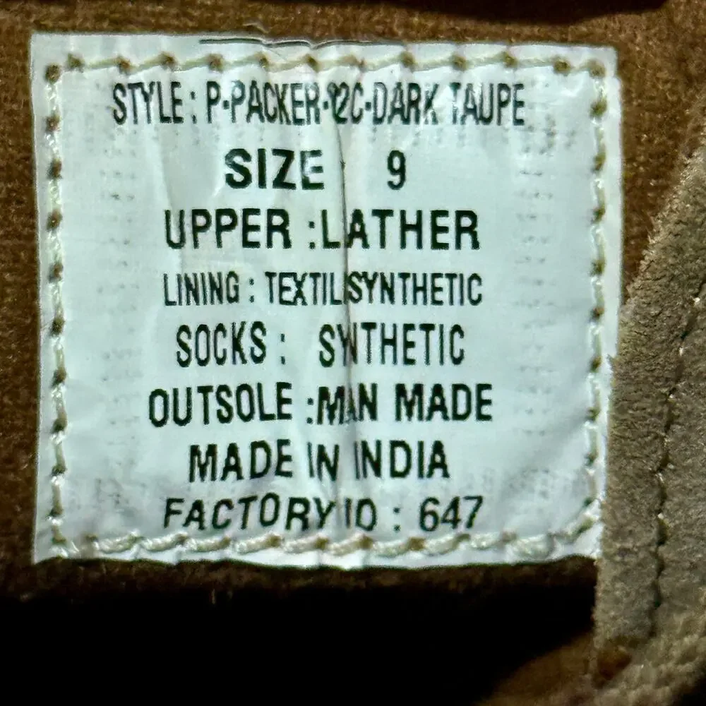 Steve Madden Ankle Boots Cap Toe Suede Brand New W/O Box Mens 9 Brown S-1539